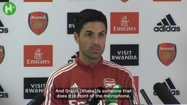 Arteta responds to Xhaka's comments